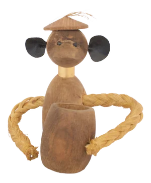 Mid-Century Monkey Match Holder