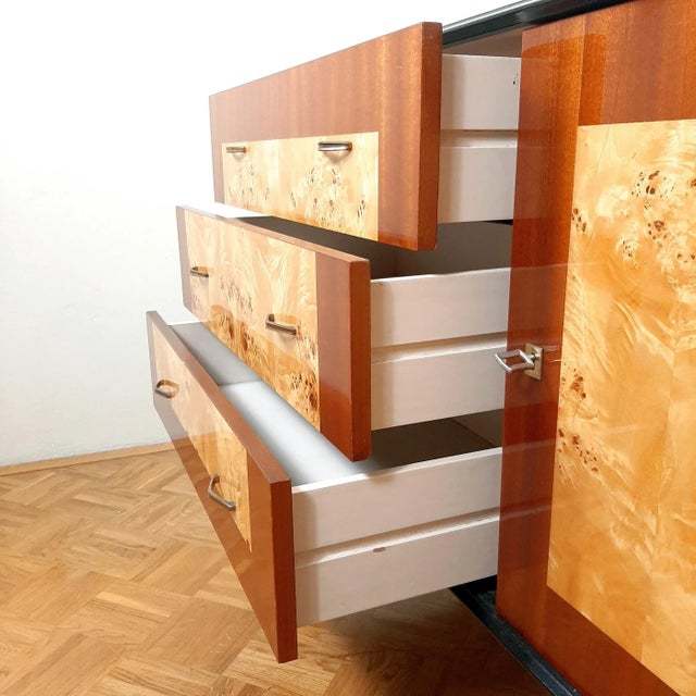 Mid-Century Wood Sideboard from Stjepan Sekulic, 1970s For Sale - Image 4 of 11