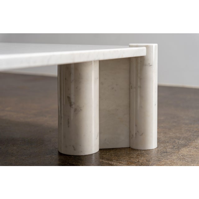 Mid-Century Modern Jumbo Coffee Table in Marble by Gae Aulenti for Knoll Inc. / Knoll International, Italy, 1960s For Sale - Image 3 of 17