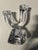 Transparent Crystal Candelabra Signed Daum From France For Sale - Image 8 of 9