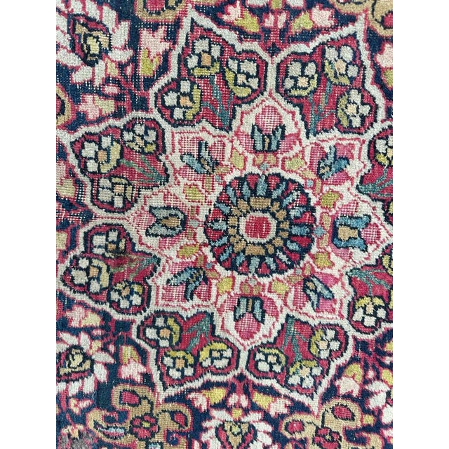 Antique Kirman Lavar Rug, 1890s For Sale - Image 16 of 18