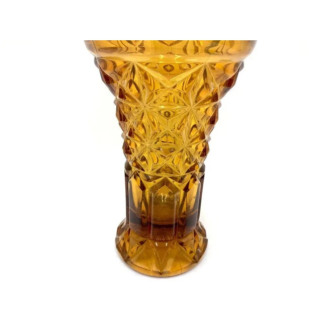Mid-Century Modern Vintage Honey Vase, Poland For Sale - Image 3 of 7