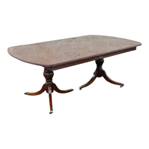 Stanley Furniture Banded Cherry Regency Style Dining Table