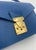 Metal Mid 20th Century Louis Vuitton Blue Epi Concorde Bag For Sale - Image 7 of 12