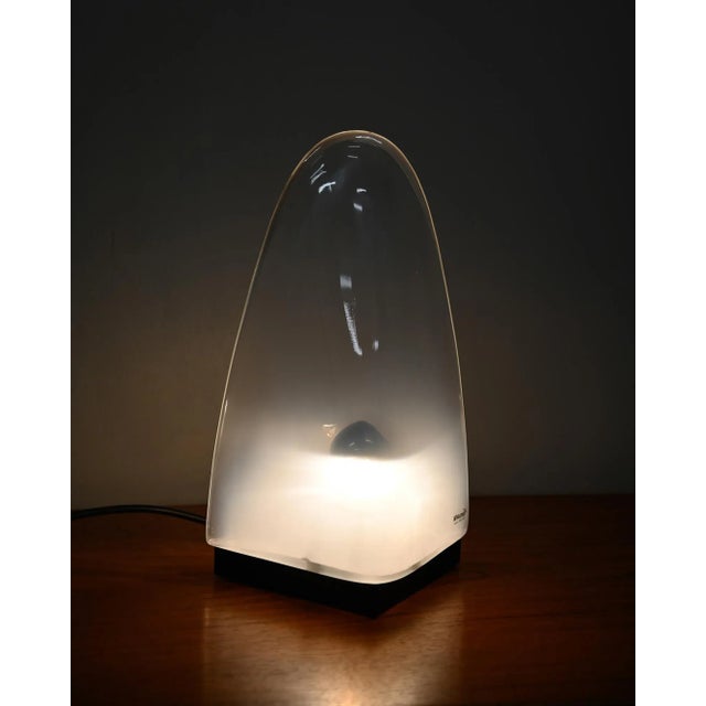Cream Table Lamp by Carlo Nason for Mazzega, Italy, 1970s For Sale - Image 8 of 10