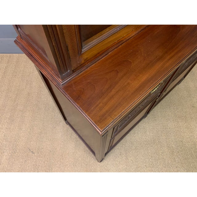Victorian Mahogany Bookcase, 1895 For Sale - Image 12 of 18