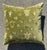 Vintage Boho Velvet Turtle Throw Pillow For Sale In West Palm - Image 6 of 12