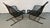Pair of Vintage Mesh Spring Lounge Chairs Attributed to Russell Woodard For Sale - Image 11 of 16