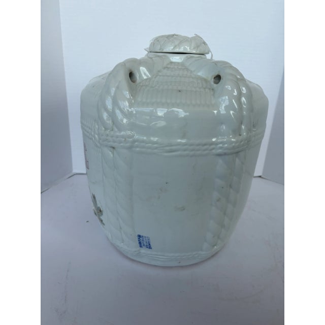 Large Glazed Ceramic Sake Jug For Sale In West Palm - Image 6 of 6