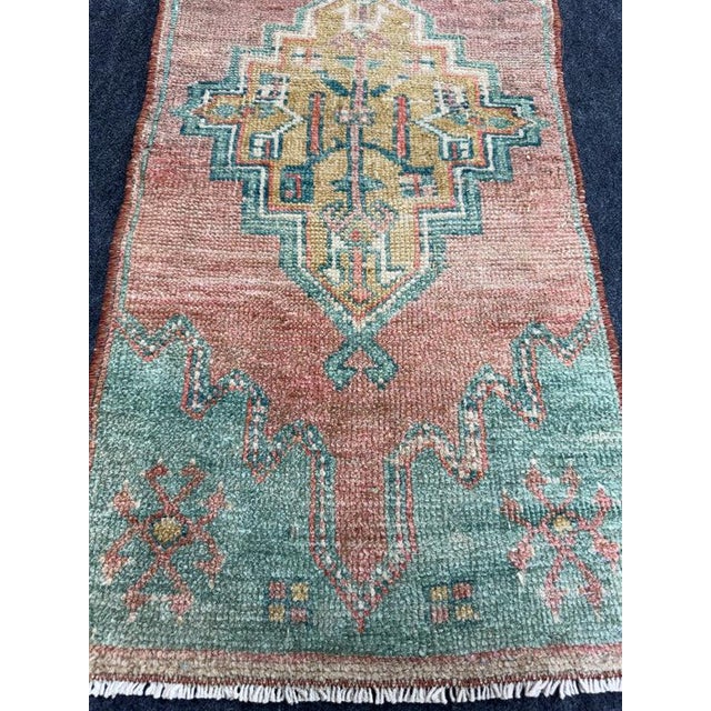 Contemporary Turkish Yastik Rug 1'6" x 2'10" For Sale - Image 3 of 5