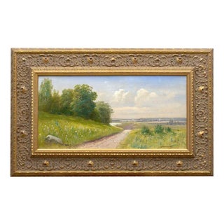 Voronkov, Spring Landscape, Oil on Canvas For Sale