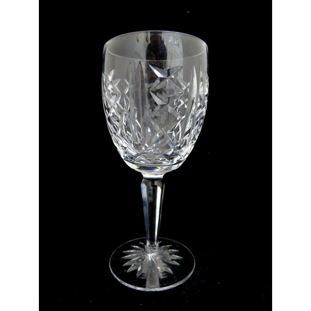 1970s Waterford Crystal Wine Glass "Glengarritt" Pattern Chairish