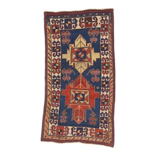 Late 19th Century Caucasian Kazak Rug, 03'04 X 06'01 For Sale
