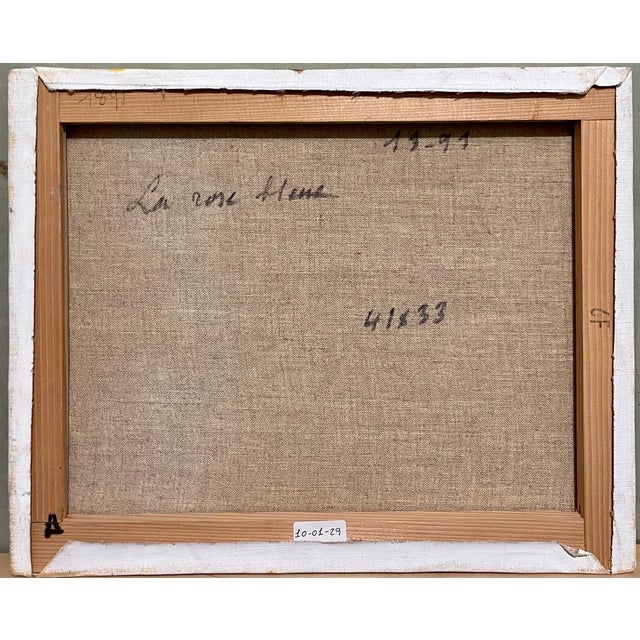 Madeline Christine Clavier, Whimsical French Folk Art, Naive, Oil Painting Madeline Marie Christine Clavier For Sale - Image 9 of 9