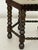 Scandinavian Modern Needlepoint Tapestry Stools with Bobbin-Turned Legs, 1950s For Sale - Image 6 of 11