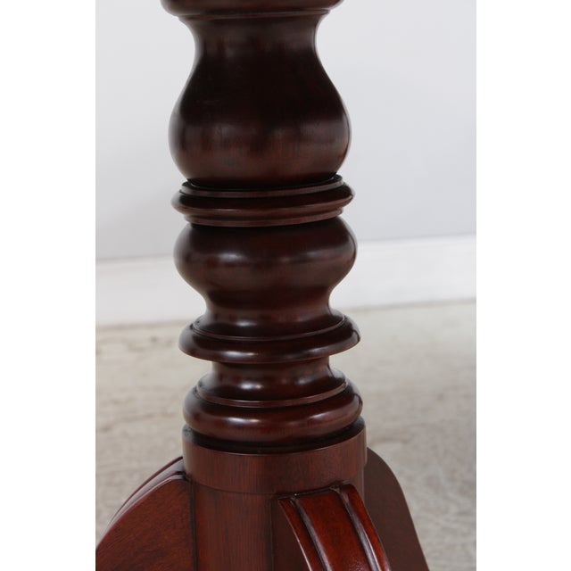 Baker Colonial Williamsburg Mahogany Dining Room Table For Sale - Image 9 of 18
