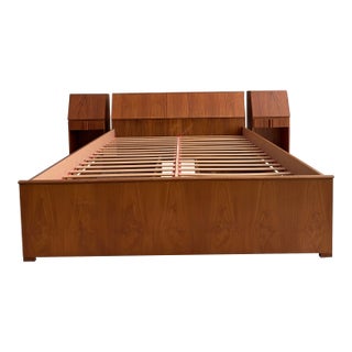 1950s Danish Modern Teak Bedroom Suite — Nordisk Andels-Eksport For Sale