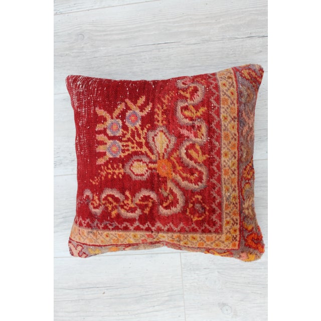 Turkish Decorative Pillow Cover - 15.7"x16” For Sale - Image 9 of 11