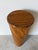Mid-Century Modern 1970s Vintage Boho Chic Pencil Reed & Wood Cylindrical Pedestal Plant Stand For Sale - Image 3 of 12