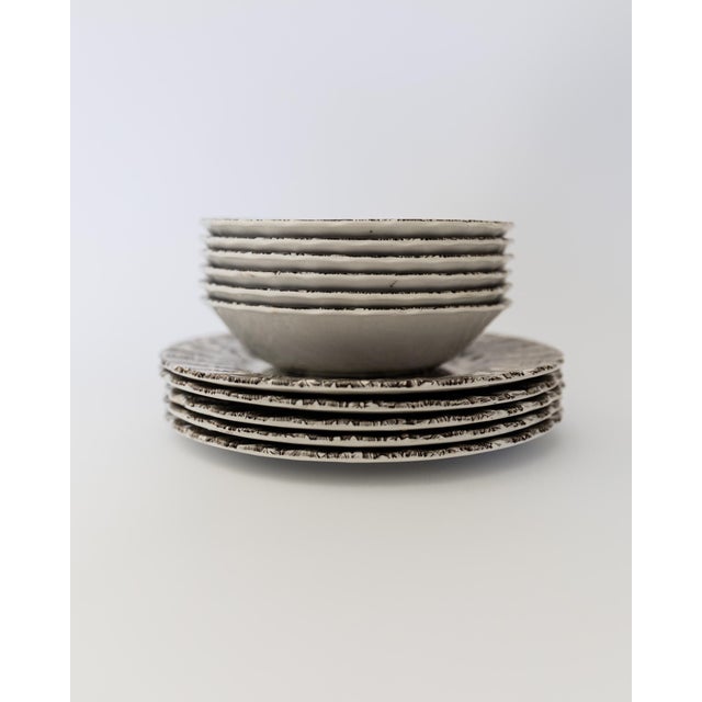 Vintage The Hunter Tableware Set in Porcelain from Myott, England, 1980s, Set of 11 For Sale - Image 3 of 13