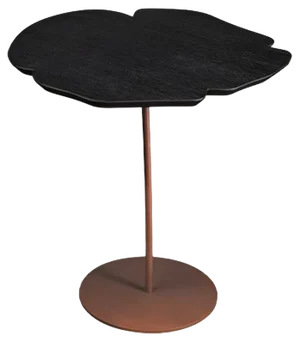 Oak, Wenge & Iron Andy Mono Side Table from VGnewtrend