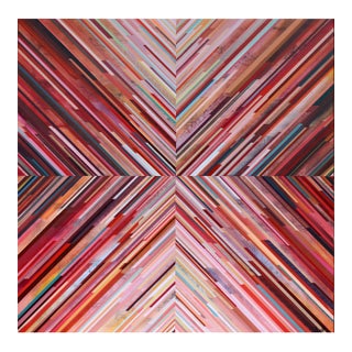 Contemporary Painting "Red Hue" by Mary Crane Nutter For Sale