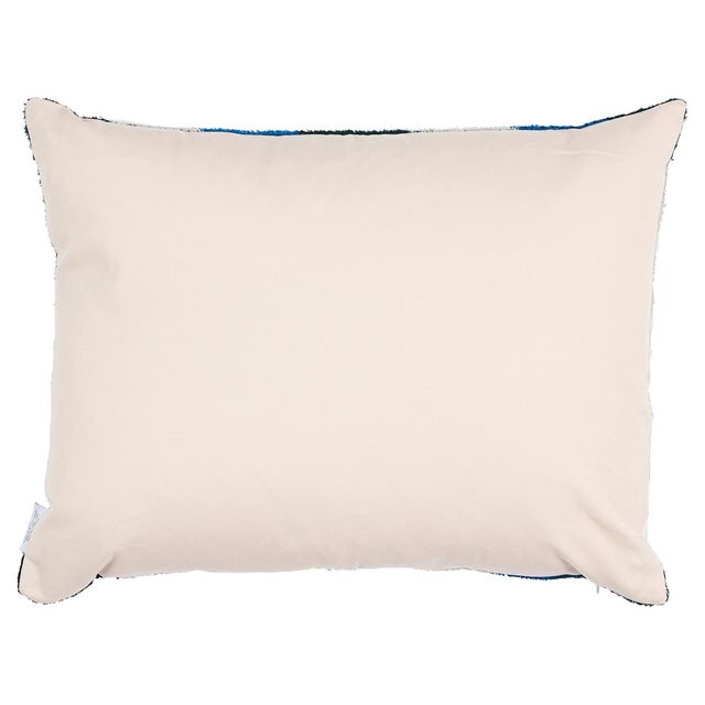 The Ankara Silk Velvet Pillow by Les Ottomans features handwoven fabric with a knife edge finish. Les Ottomans pillows are...