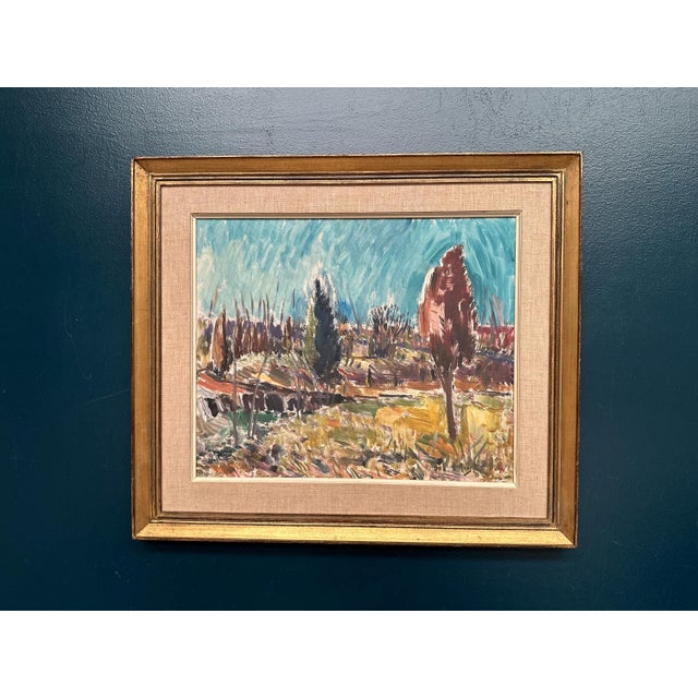 A. Roos, Landskap, 1960s, Oil on Panel, Framed For Sale - Image 15 of 18