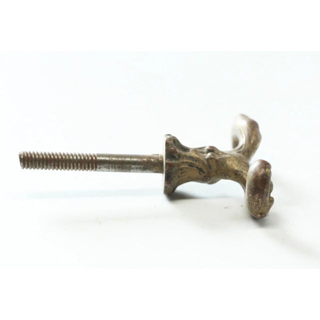 Victorian Pair of Mid 20th Century Ornate Shutter Hooks For Sale - Image 3 of 5