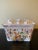 Mid-Century Italian Hand-Painted Chinoiserie Tulipiere Vase For Sale - Image 11 of 13