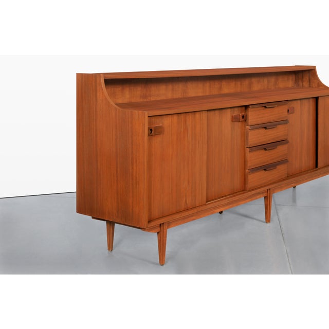 Mid-Century Modern English Teak Credenza / Sideboard, 1960s For Sale - Image 9 of 14