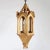 Early 20th Century Italian Venetian Gilt & Painted Pine Hanging 1-Light Pendant Lantern For Sale - Image 4 of 11