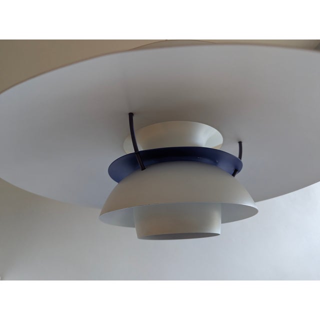 Mid-Century Modern Large Vintage Pendant Lamp by Poul Henningsen, 1960s For Sale - Image 3 of 9