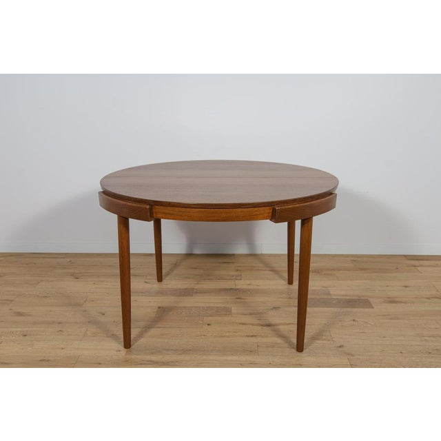 Mid-Century Teak Dining Table & Chairs by Hans Olsen for Frem Røjle, Denmark, 1960s, Set of 5 For Sale - Image 15 of 18