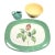 1940s Mid-Century Modern Ceramic Platter Pitcher Bowl - Set of 3 For Sale