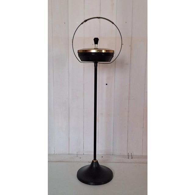 1970s Vintage Roulette Ashtray in Stand, 1970s For Sale - Image 5 of 5