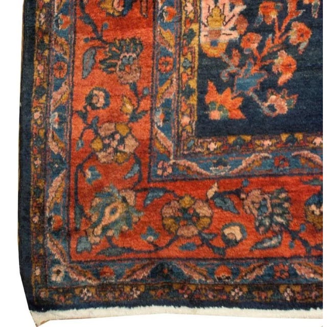 Mid 19th Century Early 20th Century Lilihan Rug For Sale - Image 5 of 5