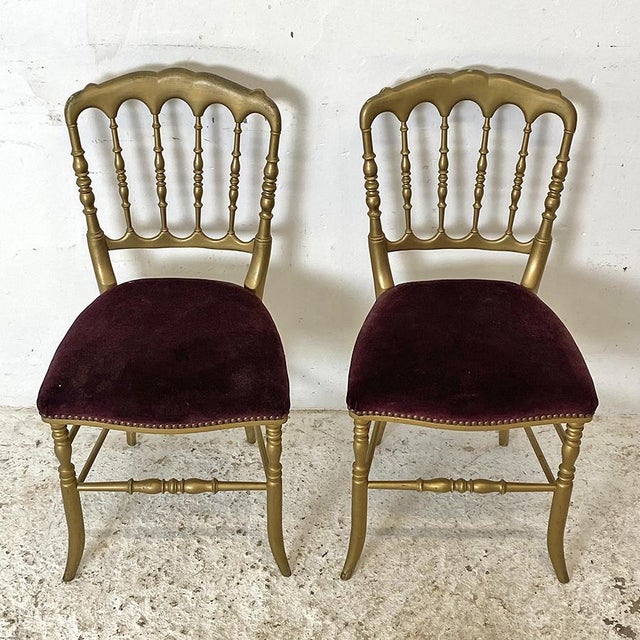 Napoleon III Charivari Chairs, Set of 2 For Sale - Image 3 of 9