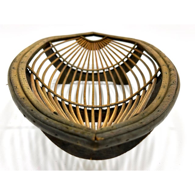 Mid-Century Large Wooden Fruit Basket, 1960s For Sale - Image 4 of 14