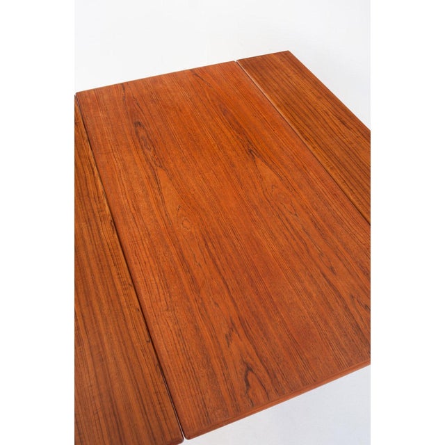 Vintage Teak Table Elevator by Kai Kristiansen for V.M.mobler, Denmark, 1960s For Sale - Image 15 of 18