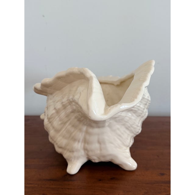 Large Ceramic Conch Shell For Sale - Image 10 of 10