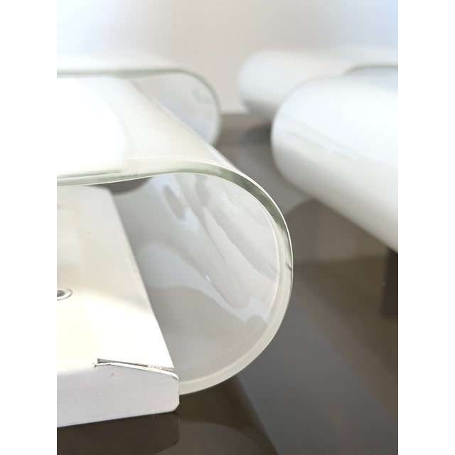 LP 259 Wall Sconces by Carlo Nason for A.V. Mazzega, 1970s, Set of 4 For Sale - Image 6 of 16