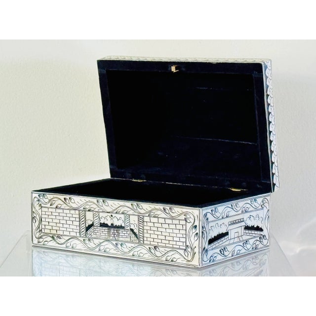 20th Century Vizagapatam Dresser Box From India For Sale - Image 11 of 13