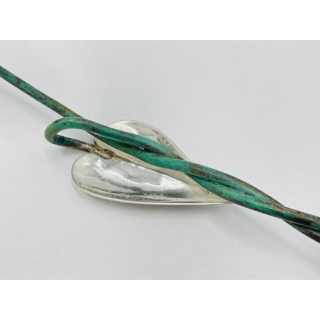 1980s Emilia Castillo Taxco Sterling Silver Candle Snuffer, Hand-Signed & Hallmarked For Sale - Image 15 of 18