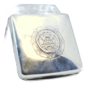 Plain Silver Tobacco Box