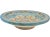 Blue Late 19th Century Moorish Blue & Orange Judaica Ceramic Plate For Sale - Image 8 of 10