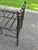 Black Wrought Iron Bench For Sale - Image 17 of 18
