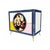 A designer sideboard with a contemporary pop art feel, featuring elegant geometric lines and a sophisticated play of...