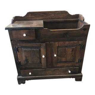 1970s Vintage Dry Sink For Sale