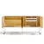 Milo Baughman for Thayer Coggin Mid Century Burlwood and Chrome Credenza For Sale In Chicago - Image 6 of 11
